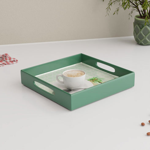 Tropical Animal Multipurpose Wooden Serving Tray Small